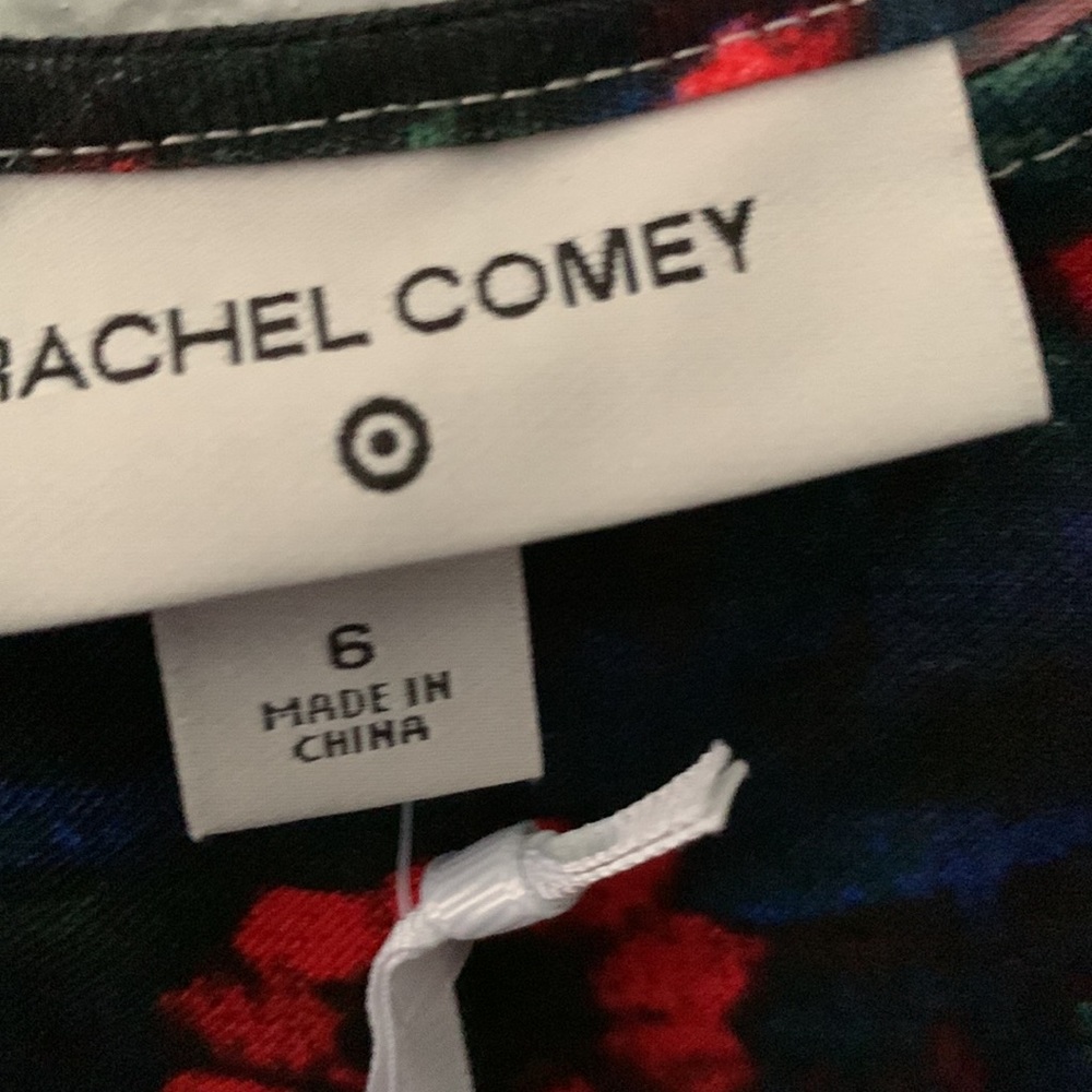 NWT RACHEL COMEY KODAK RED FLORAL MAXI DRESS - Picture 6 of 7